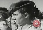 Image Les femmes israéliennes soldats Israël, 1956, de la seconde 25 séquences d'archives historiques vidéo 65675061326