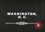 Standbild Präsident Dwight Eisenhower Washington DC USA, 1957, aus Sekunde 3 historischem Filmmaterial Videoclip 65675061330
