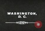 Standbild Präsident Dwight Eisenhower Washington DC USA, 1957, aus Sekunde 4 historischem Filmmaterial Videoclip 65675061330