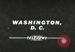 Standbild Präsident Dwight Eisenhower Washington DC USA, 1957, aus Sekunde 5 historischem Filmmaterial Videoclip 65675061330