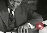 Standbild Präsident Dwight Eisenhower Washington DC USA, 1957, aus Sekunde 21 historischem Filmmaterial Videoclip 65675061330