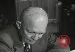 Standbild Präsident Dwight Eisenhower Washington DC USA, 1957, aus Sekunde 22 historischem Filmmaterial Videoclip 65675061330