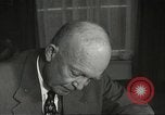 Standbild Präsident Dwight Eisenhower Washington DC USA, 1957, aus Sekunde 24 historischem Filmmaterial Videoclip 65675061330