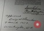 Standbild Präsident Dwight Eisenhower Washington DC USA, 1957, aus Sekunde 29 historischem Filmmaterial Videoclip 65675061330