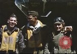 Image of B-17 Flying Fortress bomber crew United Kingdom, 1943, second 14 stock footage video 65675061380