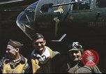 Image of B-17 Flying Fortress bomber crew United Kingdom, 1943, second 17 stock footage video 65675061380