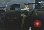 Image of B-17 Flying Fortress bomber crew United Kingdom, 1943, second 27 stock footage video 65675061380