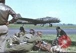 Image of B-17 Flying Fortress bomber crew United Kingdom, 1943, second 47 stock footage video 65675061380