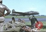 Image of B-17 Flying Fortress bomber crew United Kingdom, 1943, second 48 stock footage video 65675061380