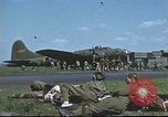 Image of B-17 Flying Fortress bomber crew United Kingdom, 1943, second 59 stock footage video 65675061380