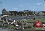 Image of B-17 Flying Fortress bomber crew United Kingdom, 1943, second 61 stock footage video 65675061380