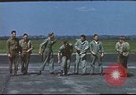 Image of Airmen amuse themselves pitching coins United Kingdom, 1943, second 36 stock footage video 65675061382