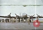 Image of B-17 Flying Fortress bomber crew United Kingdom, 1943, second 13 stock footage video 65675061386