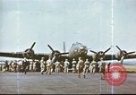 Image of B-17 Flying Fortress bomber crew United Kingdom, 1943, second 14 stock footage video 65675061386