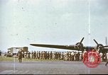 Image of B-17 Flying Fortress bomber crew United Kingdom, 1943, second 18 stock footage video 65675061386