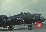 Image of B-17s battle damage Bassingbourn England United Kingdom, 1943, second 7 stock footage video 65675061400
