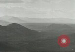 Image of shell explosions Cassino Italy, 1944, second 4 stock footage video 65675061472