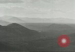 Image of shell explosions Cassino Italy, 1944, second 6 stock footage video 65675061472