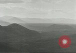 Image of shell explosions Cassino Italy, 1944, second 7 stock footage video 65675061472