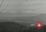 Image of shell explosions Cassino Italy, 1944, second 13 stock footage video 65675061472