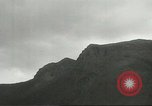 Image of shell explosions Cassino Italy, 1944, second 19 stock footage video 65675061472