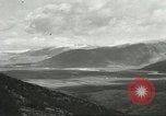 Image of shell explosions Cassino Italy, 1944, second 28 stock footage video 65675061472