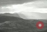 Image of shell explosions Cassino Italy, 1944, second 35 stock footage video 65675061472