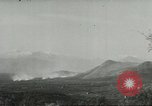 Image of shell explosions Cassino Italy, 1944, second 37 stock footage video 65675061472