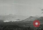 Image of shell explosions Cassino Italy, 1944, second 40 stock footage video 65675061472
