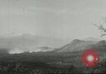 Image of shell explosions Cassino Italy, 1944, second 41 stock footage video 65675061472