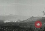 Image of shell explosions Cassino Italy, 1944, second 42 stock footage video 65675061472