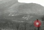 Image of shell explosions Cassino Italy, 1944, second 54 stock footage video 65675061472