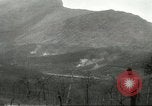Image of shell explosions Cassino Italy, 1944, second 57 stock footage video 65675061472