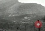 Image of shell explosions Cassino Italy, 1944, second 59 stock footage video 65675061472