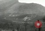 Image of shell explosions Cassino Italy, 1944, second 60 stock footage video 65675061472