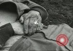 Image of dead American soldier Cassino Italy, 1944, second 4 stock footage video 65675061474