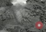 Image of bomb explosions Cassino Italy, 1944, second 13 stock footage video 65675061475