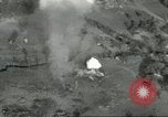 Image of bomb explosions Cassino Italy, 1944, second 17 stock footage video 65675061475