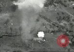 Image of bomb explosions Cassino Italy, 1944, second 18 stock footage video 65675061475
