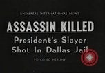 Immagine di Lee Harvey Oswald Dallas Texas USA, 1963, secondo 5 filmato di repertorio 65675061491