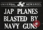 Image of Japanese torpedo airplanes Pacific Ocean, 1944, second 3 stock footage video 65675061494