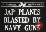 Image of Japanese torpedo airplanes Pacific Ocean, 1944, second 4 stock footage video 65675061494