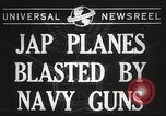 Image of Japanese torpedo airplanes Pacific Ocean, 1944, second 6 stock footage video 65675061494