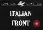 Image of United States soldiers Italy, 1944, second 1 stock footage video 65675061496