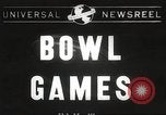 Image of college football game Miami Florida USA, 1944, second 1 stock footage video 65675061498
