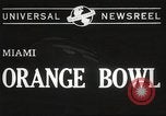 Image of college football game Miami Florida USA, 1944, second 5 stock footage video 65675061498