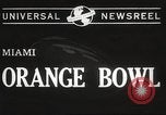 Image of college football game Miami Florida USA, 1944, second 6 stock footage video 65675061498