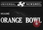 Image of college football game Miami Florida USA, 1944, second 8 stock footage video 65675061498