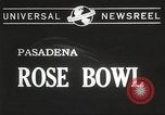 Image of college football game Pasadena California USA, 1944, second 3 stock footage video 65675061500
