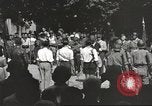 Image of Major General Alexander Patch decorates FFI leader Saint Tropez France, 1944, second 60 stock footage video 65675061546